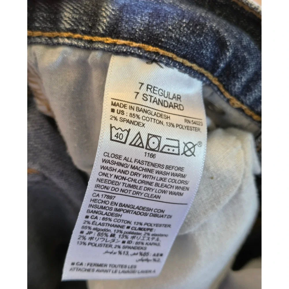 Old Navy Bootcut Jeans Youth Size 7 Regular Blue